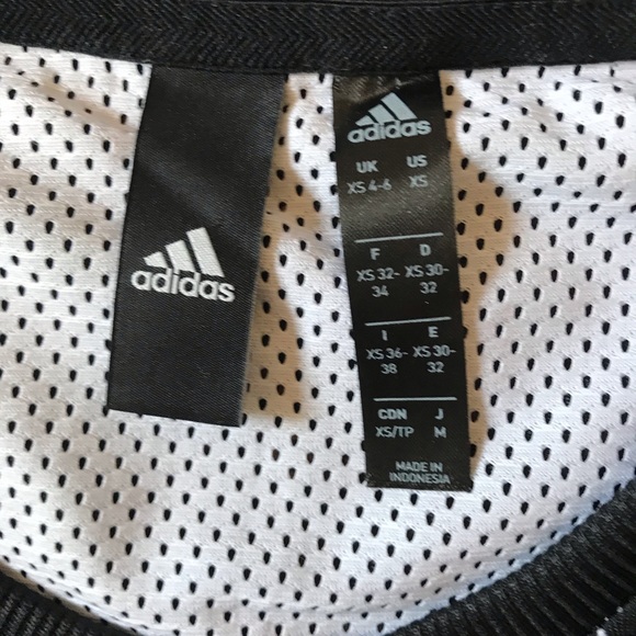 Adidas jersey layered crop top - Picture 2 of 6